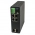 SFC8000S: Switch công nghiệp Soltech 4 cổng 10/100/1000Mbps và 2 cổng SFP Slots 100/1000/2.5Gbps